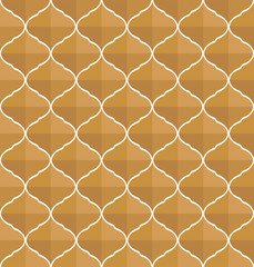 Fototapeta premium Classic art deco seamless pattern. Geometric stylish ornament. Vector antique texture.