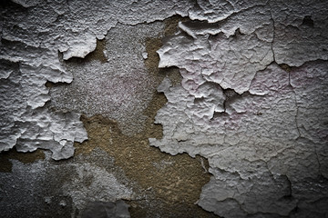 Colorful background painted on the wall brush 