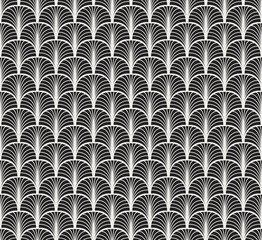 Classic Art Deco Seamless Pattern. Geometric Stylish Texture. Abstract Retro Vector Texture.