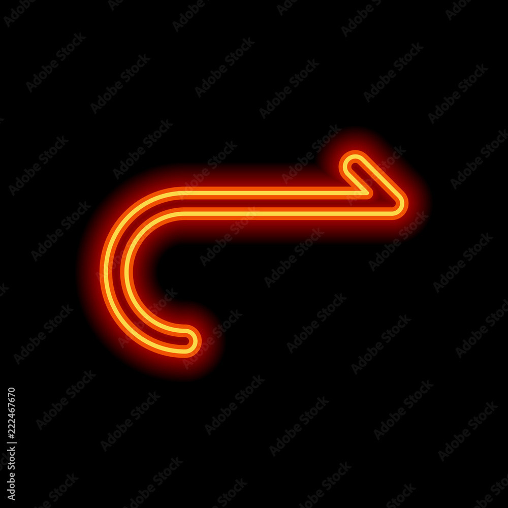 Poster simple arrow, forward. navigation icon. simple arrow, backward.