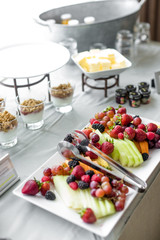 Fancy Fruit Tray; Breakfast Buffet