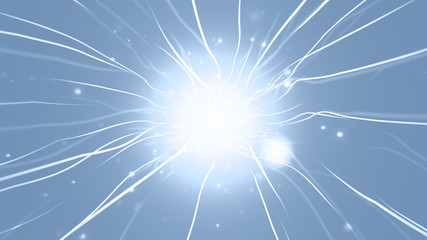 Obraz premium Multipurpose High Impact Particle Streaks design.