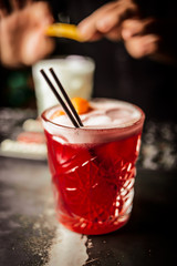 red coctail