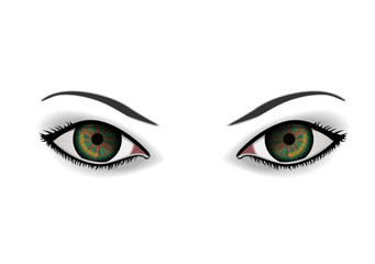 Eye icon - vector