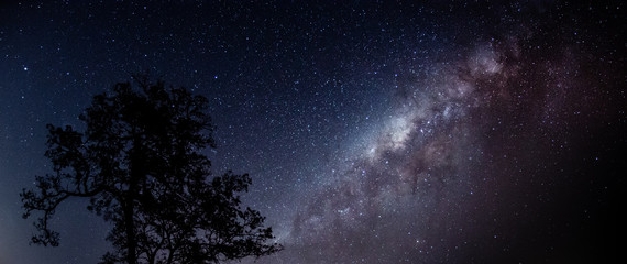 Milky Way registered in South America in the fall.