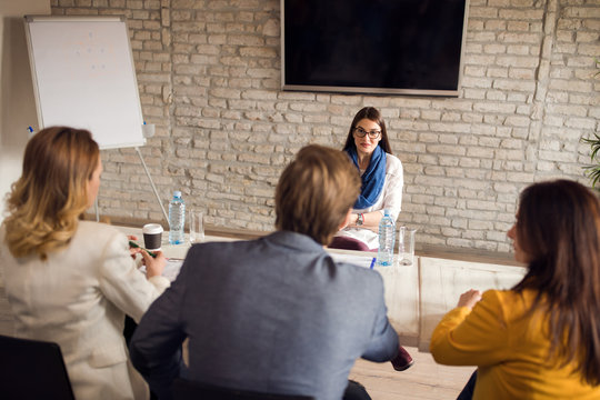 Woman On Interview For Job