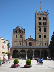 Ripoll. Pueblo de Girona, Cataluña, España
