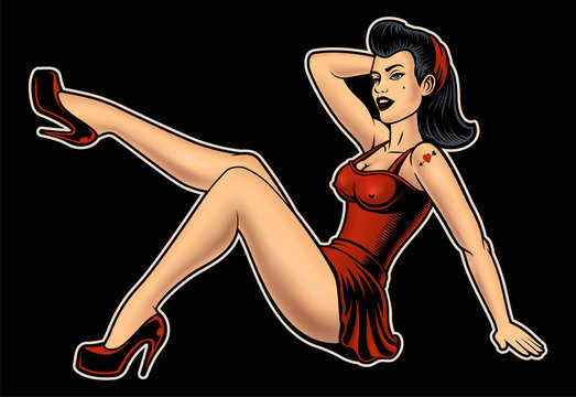 Pin Up Girl Images – Browse 54,403 Stock Photos, Vectors, and Video | Adobe  Stock