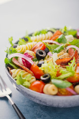 Tasty italian antipasto salad
