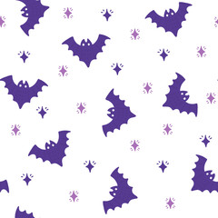 Vector halloween pattern