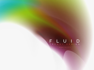 Background abstract fluid colors design