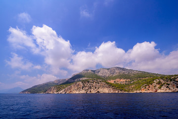 Sommerurlaub am Mittelbar / Türkei Bootsfahrt an Lagunen