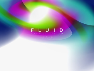 Background abstract - liquid colors wave flow