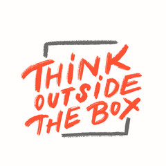 Think outside the box. © Alex Gorka