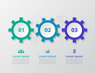 Vector infographic template