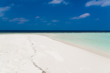 Fototapeta premium Maldives, landscape sea
