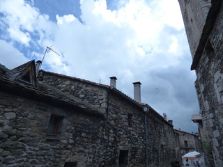 Setcases. Pueblo de Girona en Cataluña, España