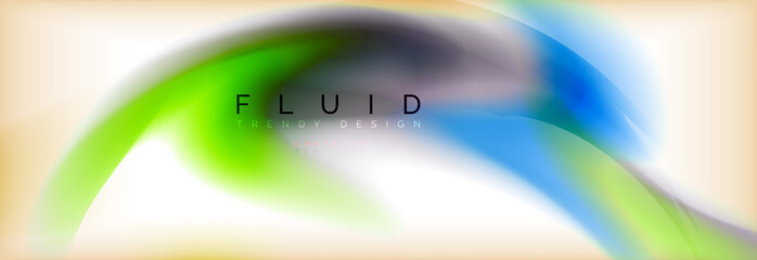 Abstract background holographic liquid colors design