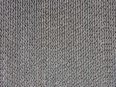 Gray Background Of Pattern Corrugated Paper Filter