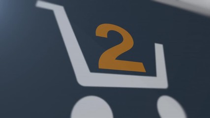 E-Commerce Basket.  Add to Cart and Buy Product on On-line Store