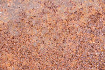red rusty metal sheet background