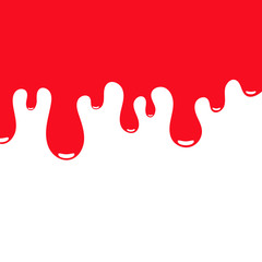 Vector Blood Dripping Decoration