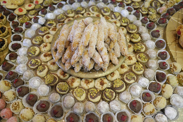 Middle east Arab Turkish Jewish sweets
