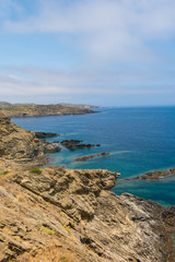 Fototapeta na wymiar Cap de Creus Natural Park, the westernmost point of Spain. Spain