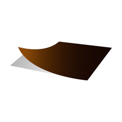 Stacked papers vector icon flat style illustration for web, mobile, logo, application and graphic design