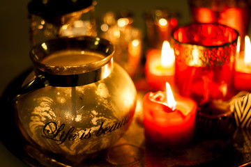 Life is beautiful candlelight