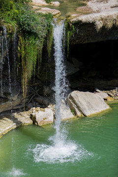 Waterfall of Pedrosa de Tobalina, Spain
