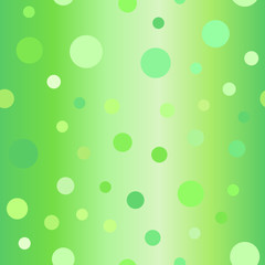 Glowing circle pattern. Seamless vector