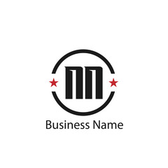 Initial Letter NN Logo Template Design