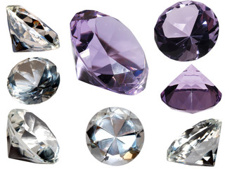 set of diamonds