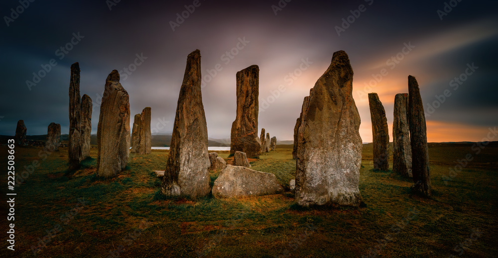 Wall mural Callanish Panorama