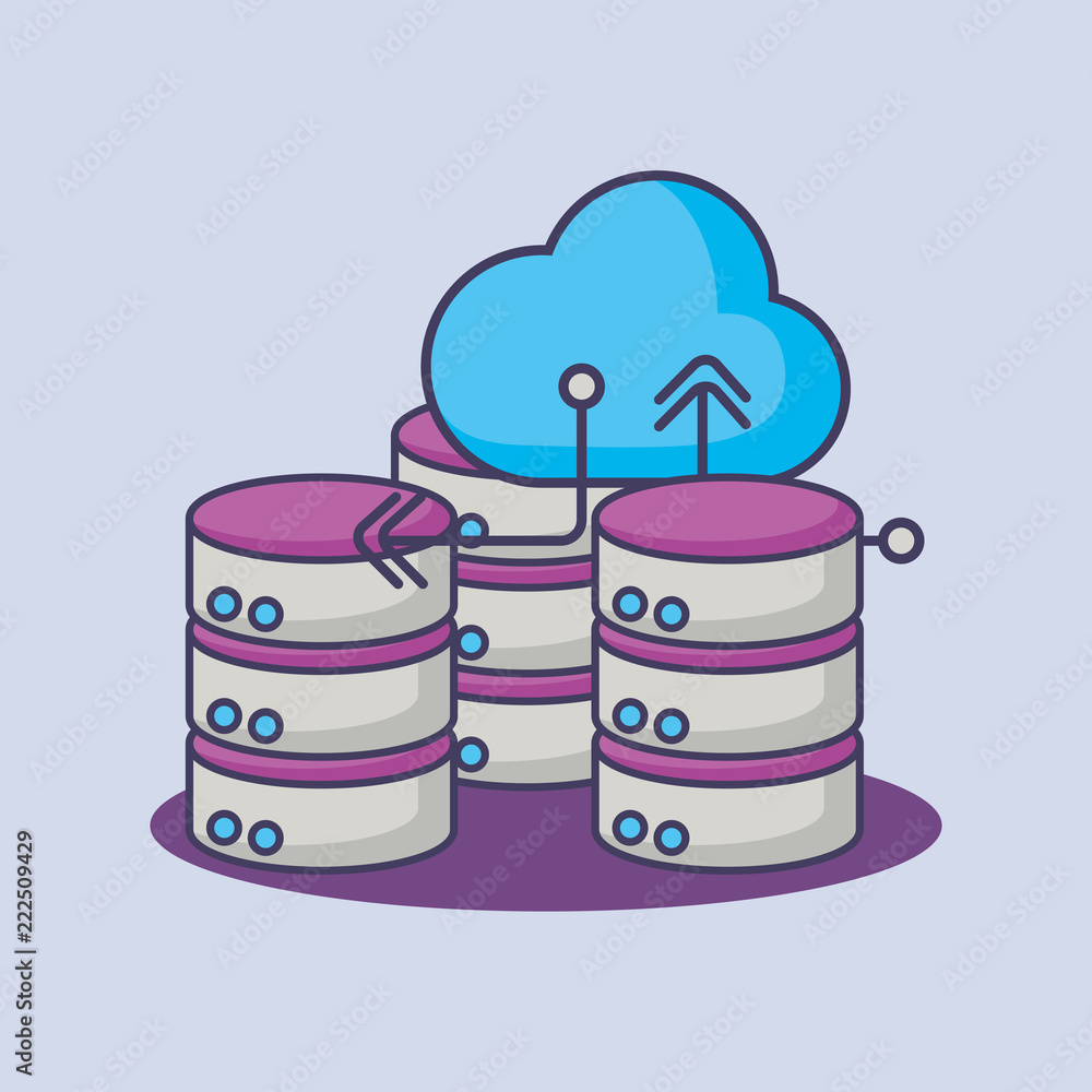 Poster big data cloud computing database server innovation