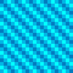 Blue color tone chess square texture