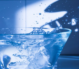 Drink. Water explosion