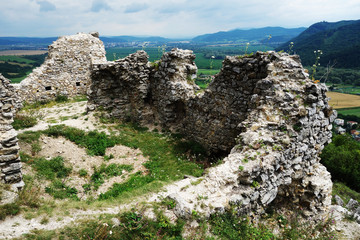 Ruins Brekov Castle, Slovakia