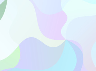 Light geometric background with wavy shapes. Simple backdrop for advertising, web banners, posters, social networks. 