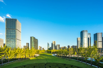Obraz premium view of city