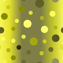 Glowing circle pattern. Seamless vector