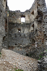 Ruins Brekov Castle, Slovakia