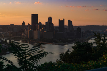 Pittsburgh Dawn - West End Overlook