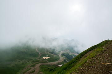 Fototapeta na wymiar kavkaz mountain