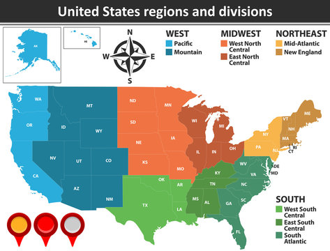 United States Regions and Divisions