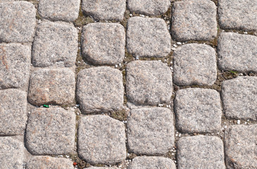 The path is paved with stone