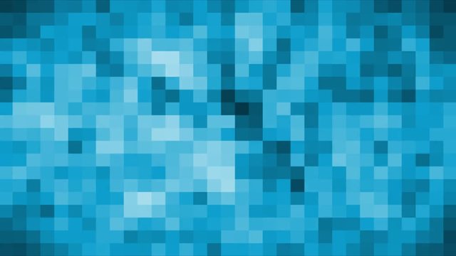 4k Abstract Elegant Mosaic Background/
Animation of an elegant design abstract blue mosaic background with little tiles shading