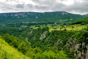 Fototapeta na wymiar Great mountains in Montenegro