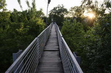 long suspension bridge